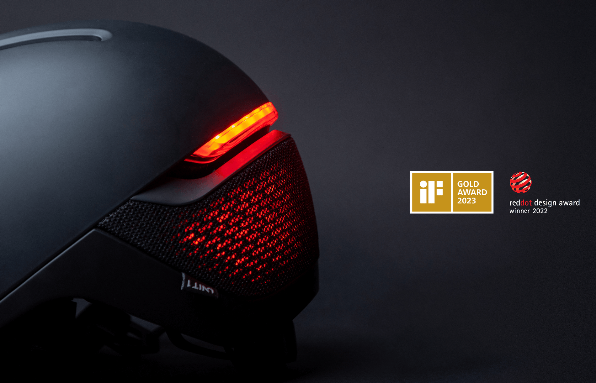 Casco intelligente pluripremiato IF di UNIT 1