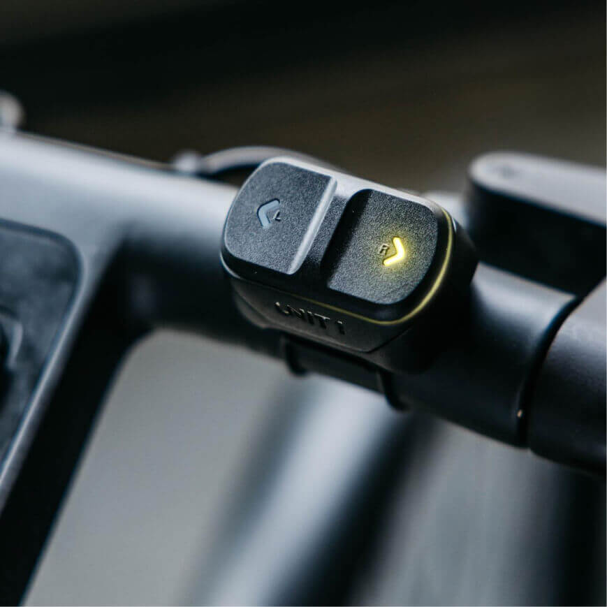 Navigation remote for turn signals on Smart Helmet | UNIT 1