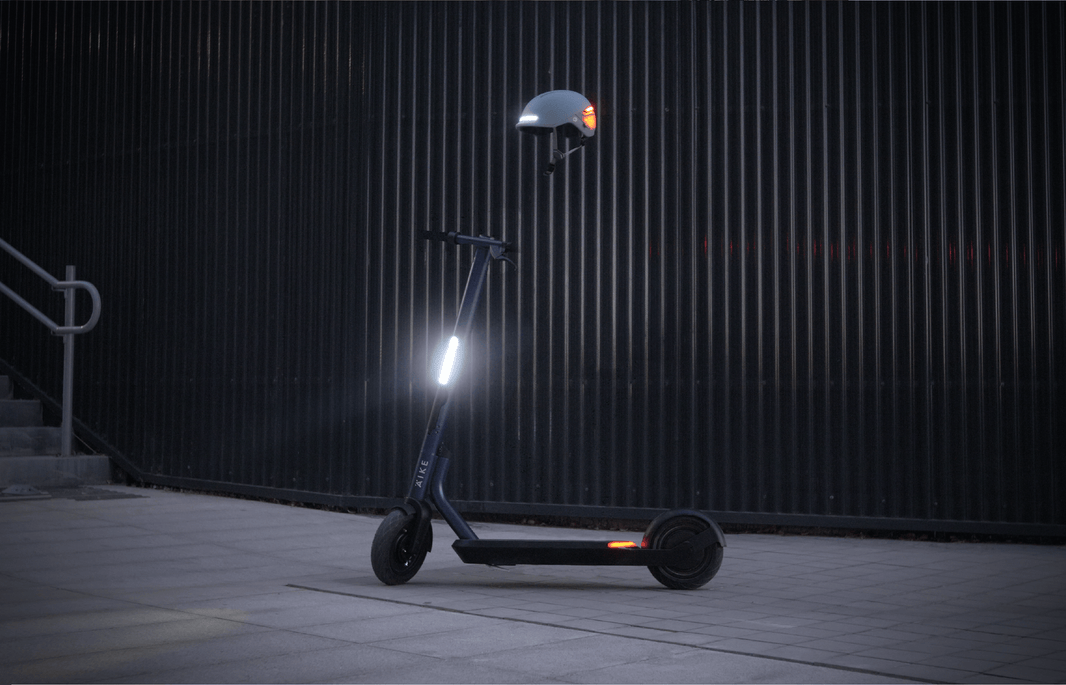 Collaborazione tra Äike Scooter e UNIT 1 Smart Helmet