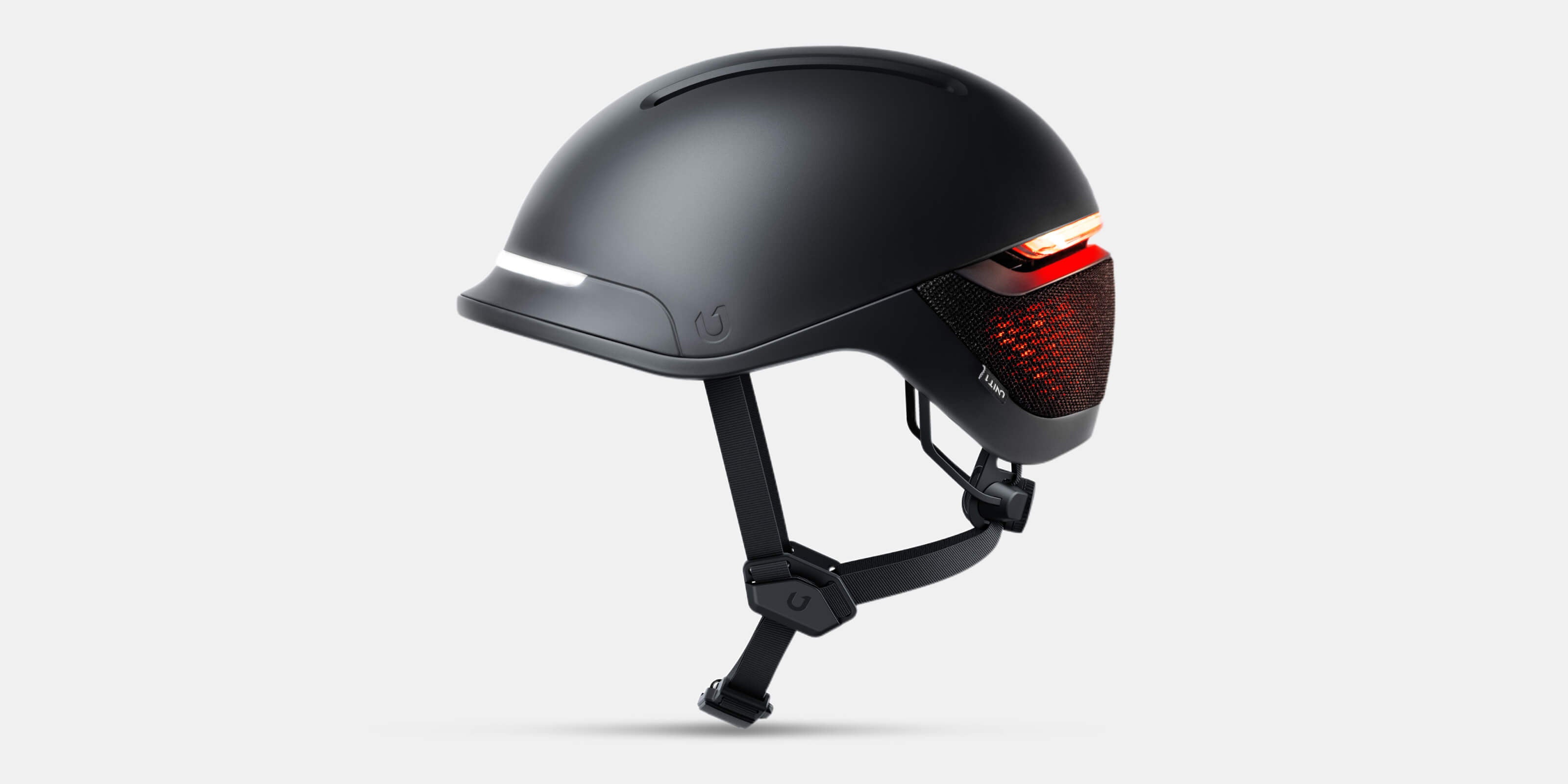 Faro Smart Helmet with Turn Signals Lights On Sideview